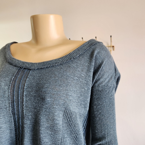 Free people Tunic sweaters Linen and cotton size L - Picture 4 of 12